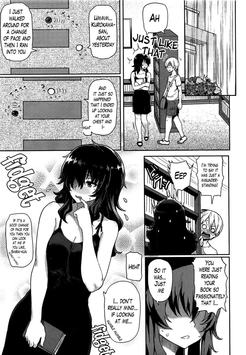 Hentai Manga Comic-The Quiet Girl in the Library-Read-5